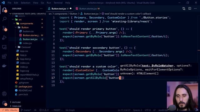 Using Storybook stories with Testing Library смотреть онлайн