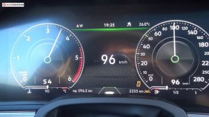 Volkswagen Touareg 3.0 V6 TDI 286 KM (AT) - acceleration 0-100 km/h