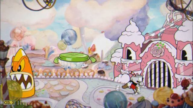Прохождение Cuphead - часть 3 :Баронесса фон Бон Бон смотреть онлайн