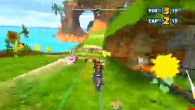 Sonic & Sega All-stars Racing on 9400GT смотреть онлайн