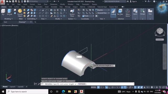 Autocad 3d drawing | for beginners | 3d drawing of figures in autocad #autocad #3d #3ddrawing смотреть онлайн