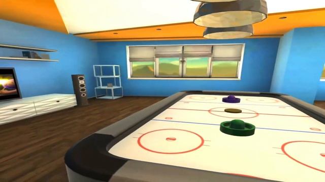 Air Hockey VR - Gameplay and Commentary - Oculus Go Getters смотреть онлайн