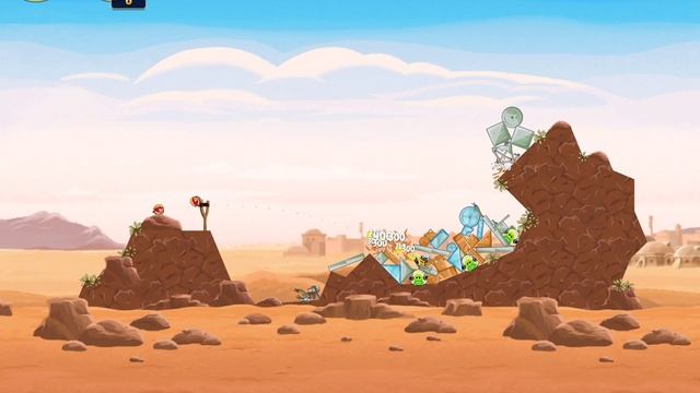 Angry Birds Star Wars - Tatooine - level 1-21 Walkthrough смотреть онлайн