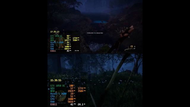 NVidia Driver 419.35 VS 419.67 - Far Cry Primal - Ryzen 5 1600, Gigabyte GeForce GTX 1050 OC 2GB смотреть онлайн