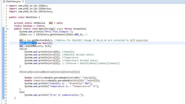 DHT12 Temp & Humidity Sensor Interfacing with PI | Raspberry Pi #27 смотреть онлайн