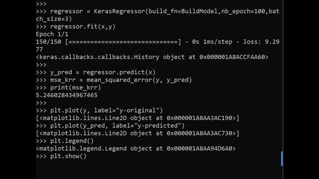 How To Fit A Sequential Model With Scikit-Learn Regressor API For Keras смотреть онлайн