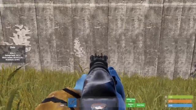 RUST - КАК СТРЕЛЯТЬ В ТОЧКУ С КАЛАША | КАК УСТАНОВИТЬ МАКРОС в руку | смотреть онлайн
