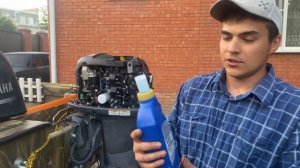 Как быстро поменять все масла в лодочном моторе?  ТО лодочного мотора. YAMAHA F60 FETL.