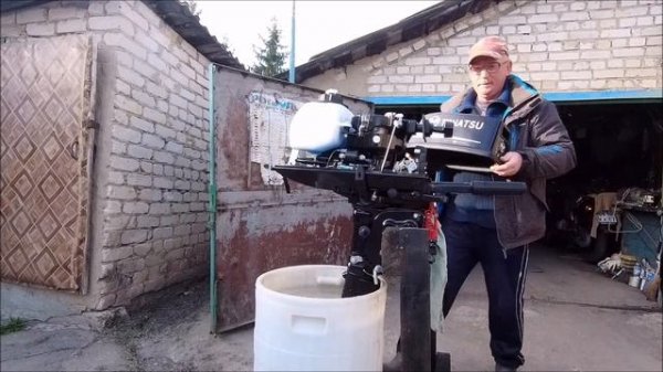 TOHATSU   5 ВD .   Первый пуск , первые впечатления .