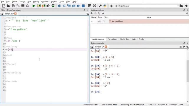 9 - String Datatype in Python | Programming With Python Tutorials смотреть онлайн