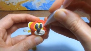 Слепим из пластилина Львенка из мультфильма Как львенок и черепаха пели песню/Видео лепка