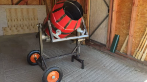 Бетономешалка своими руками из бочки