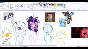speedpaint - MLP  Creepypasta Ponies