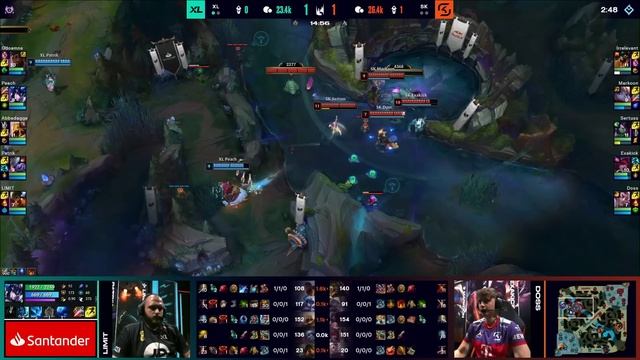 XL vs. SK - Week 4 Day 3 | LEC Summer | EXCEL vs. SK Gaming | Game 2 (2023) смотреть онлайн