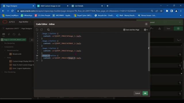 Display Custom Image With Static List - Oracle APEX смотреть онлайн