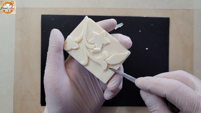 Soap Carving Flower..