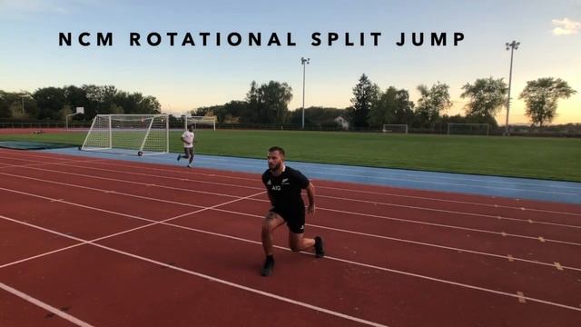 NCM Rotational Split Jump - Upside Strength Exercise Library смотреть онлайн