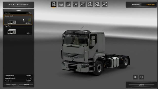 RENAULT PREMIUM REWORKED V3.6 & GAZPROMNEFT SCHWARZMULLER 1.26 ETS2 (Euro Truck Simulator 2)