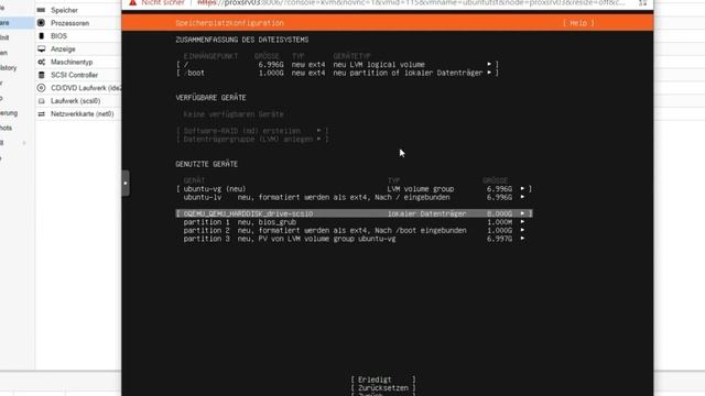 Installation Ubuntu Server 20.04 LTS - Proxmox VE KVM смотреть онлайн