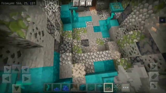 КАК ПОСТРОИТЬ ГЛУБИННУБ ПЕЩЕРУ В МАЙНКРАФТ BEDROK| СОЗДАНИЕ БИОМОВ