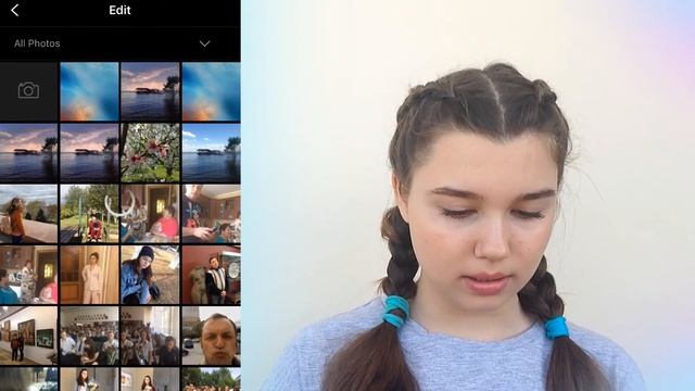 ︎✌ФИОЛЕТОВАЯ ОБРАБОТКА ФОТО ДЛЯ INSTAGRAM︎✌|| Как обработать фото одним приложением? смотреть онлайн