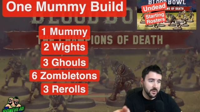 Undead Starting Roster - Blood Bowl 2020 (Bonehead Podcast) смотреть онлайн