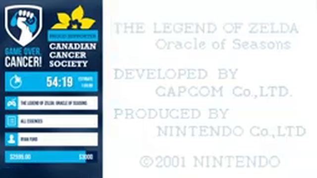 Game Over Cancer! 2023 [F] - The Legend of Zelda Oracle of Seasons (All Essences) [RyanFord] 1:47:0 смотреть онлайн