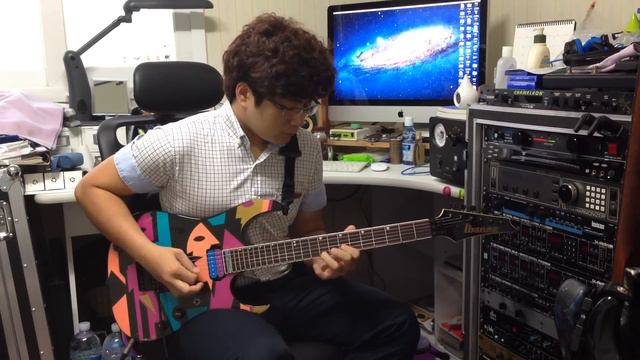 Dream Theater - Take The Time guitar cover. смотреть онлайн