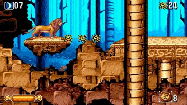Disney's Король лев 3 сега (Sega Mega Drive/Genesis) прохождение. смотреть онлайн
