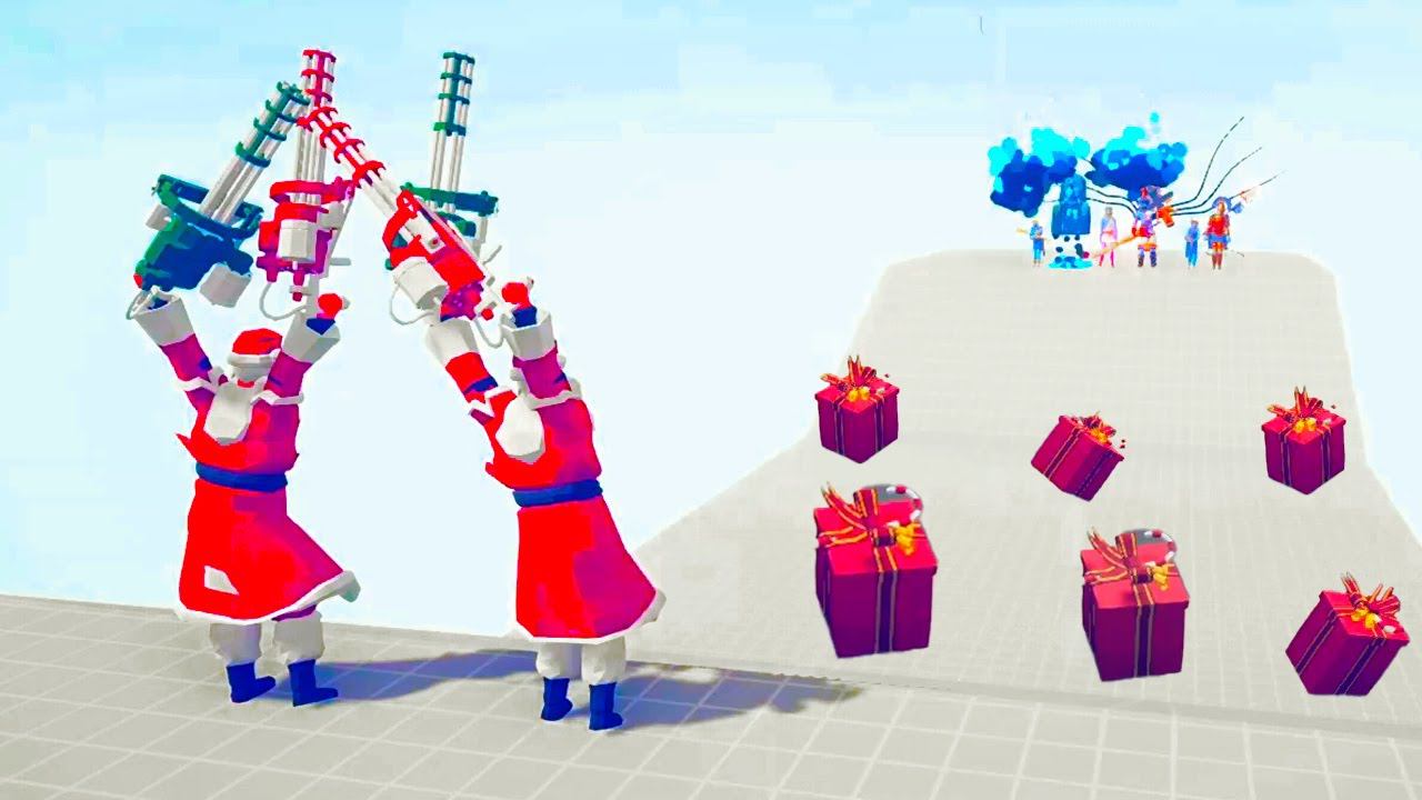 SANTA CLAUS vs GOD | TABS - Totally Accurate Battle Simulator смотреть онлайн