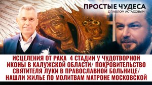 ИСЦЕЛЕНИЯ ОТ РАКА 4 СТАДИИ У ЧУДОТВОРНОЙ ИКОНЫ В КАЛУЖСКОЙ ОБЛАСТИ/ ПОКРОВИТЕЛЬСТВО СВЯТИТЕЛЯ ЛУКИ