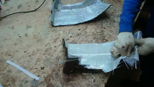 Немного техники нанесения стеклоткани,делаем формы под вакуумную формовку. смотреть онлайн