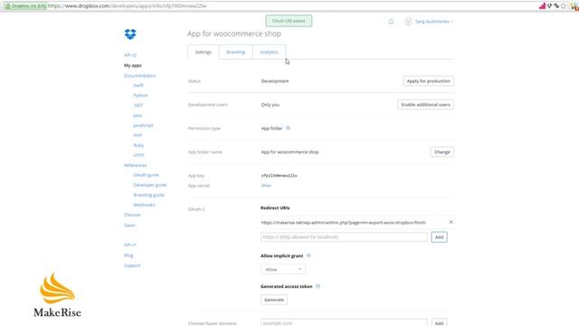 How to create App on the Dropbox account v2 1 6 смотреть онлайн