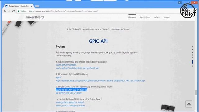 ASUS Tinker Board Part #2 – Use the GPIO Port смотреть онлайн