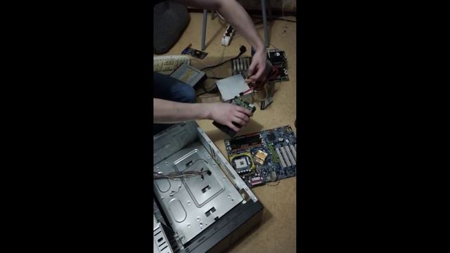 Компьютера за 400рублей сборкаComputer for 400 rubles assembly Компьютера за 400рублей сборка