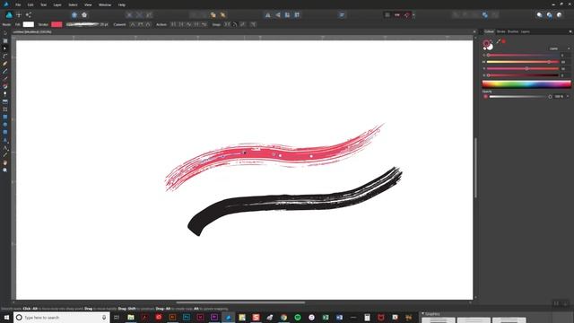 Affinity Designer Chunky Marker Brush Basics смотреть онлайн