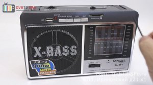 SONiLEX SL-551 - обзор радиоприёмника с USB и SD