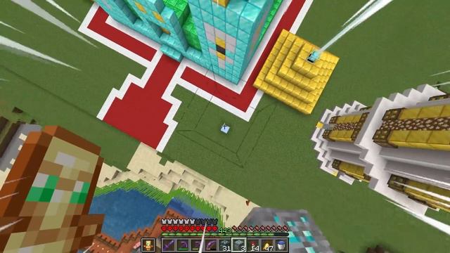 I MINED 10,000 DIAMONDS Building this DIAMOND ISLAND in Minecraft Hardcore (Hindi) смотреть онлайн