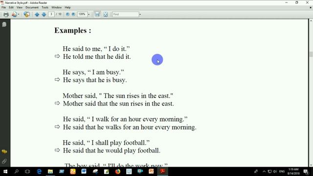 English Narration part 1 [JSC | SSC | HSC] by Akhand Education смотреть онлайн