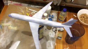 Модель Боинг 757-200, масштаб 1:144