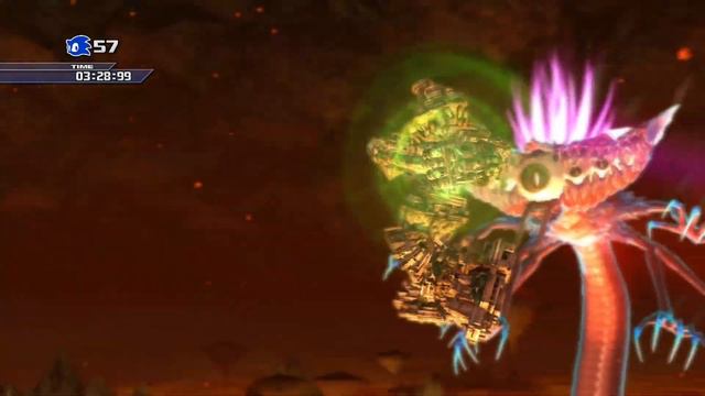 Sonic Unleashed (Xbox360) part 20 - BOSS - Dark Gaia/Perfect Dark Gaia смотреть онлайн