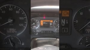 mersedes actros 1844/ ka engine oil level keise check krein How check engine oil level