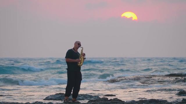 Саксофон, море и закат - Романтическая музыка смотреть онлайн