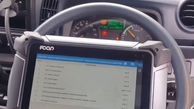 F7S-G Auto diagnostic tool, DPF (Diesel Particulate Filter) смотреть онлайн