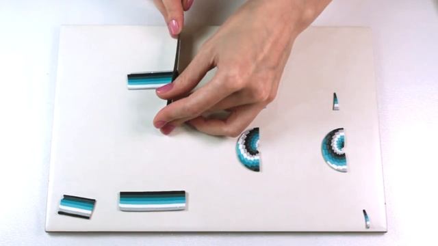 Серьги Bargello из FIMO смотреть онлайн