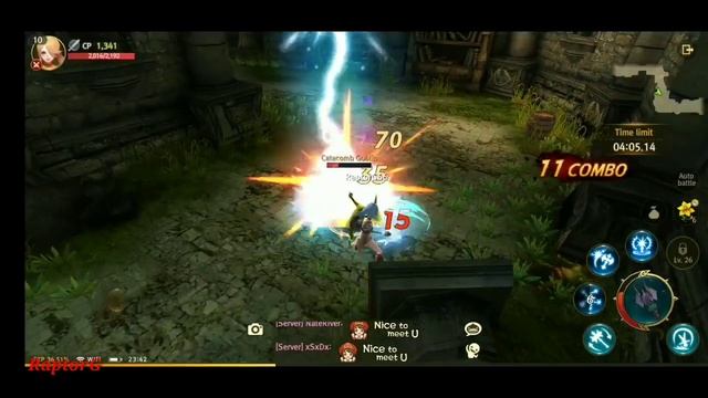 Gameplay All Class World Of Dragon Nest (Warrior, Archer, Cleric, Sorceress) смотреть онлайн