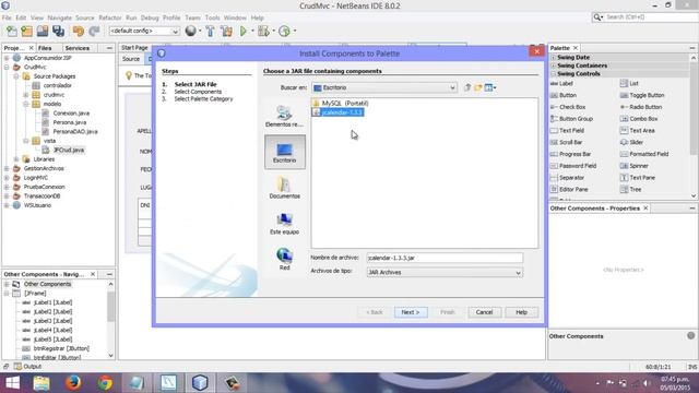crud mvc en java ide netbeans: parte 1 - insertar y listar смотреть онлайн