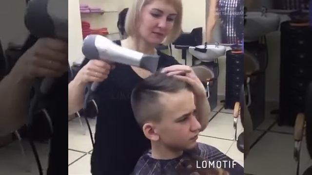 Стильная стрижка для мальчиков, подростков . смотреть онлайн