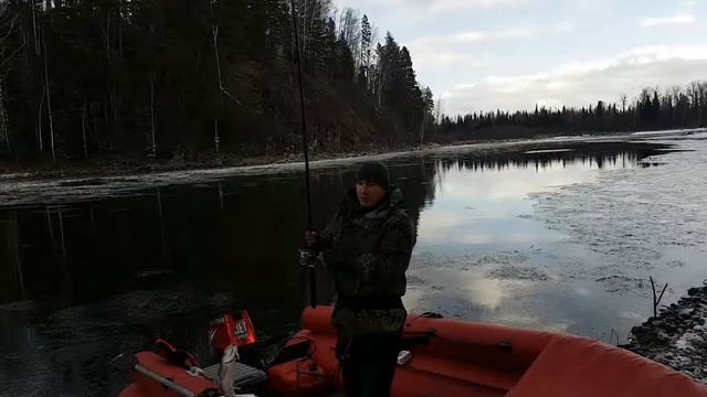 Рыбалка поздней осенью. смотреть онлайн