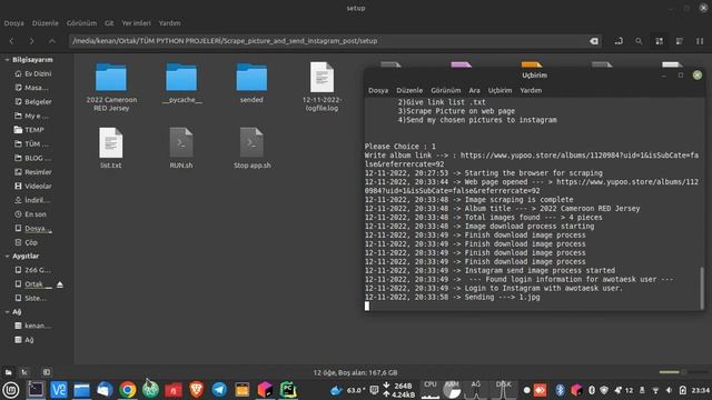 Scraping pictures from yupoo.store and automatically posting to instagram. Python automation script смотреть онлайн